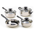 Stainless Steel 7 Piece Cookware Set